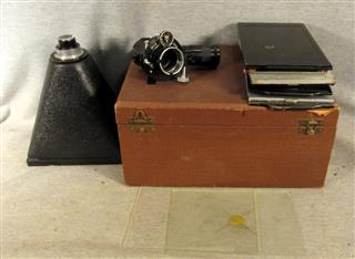 VINTAGE REICHERT WIEN MICROSCOPE PHOTO EXPOSURE KIT